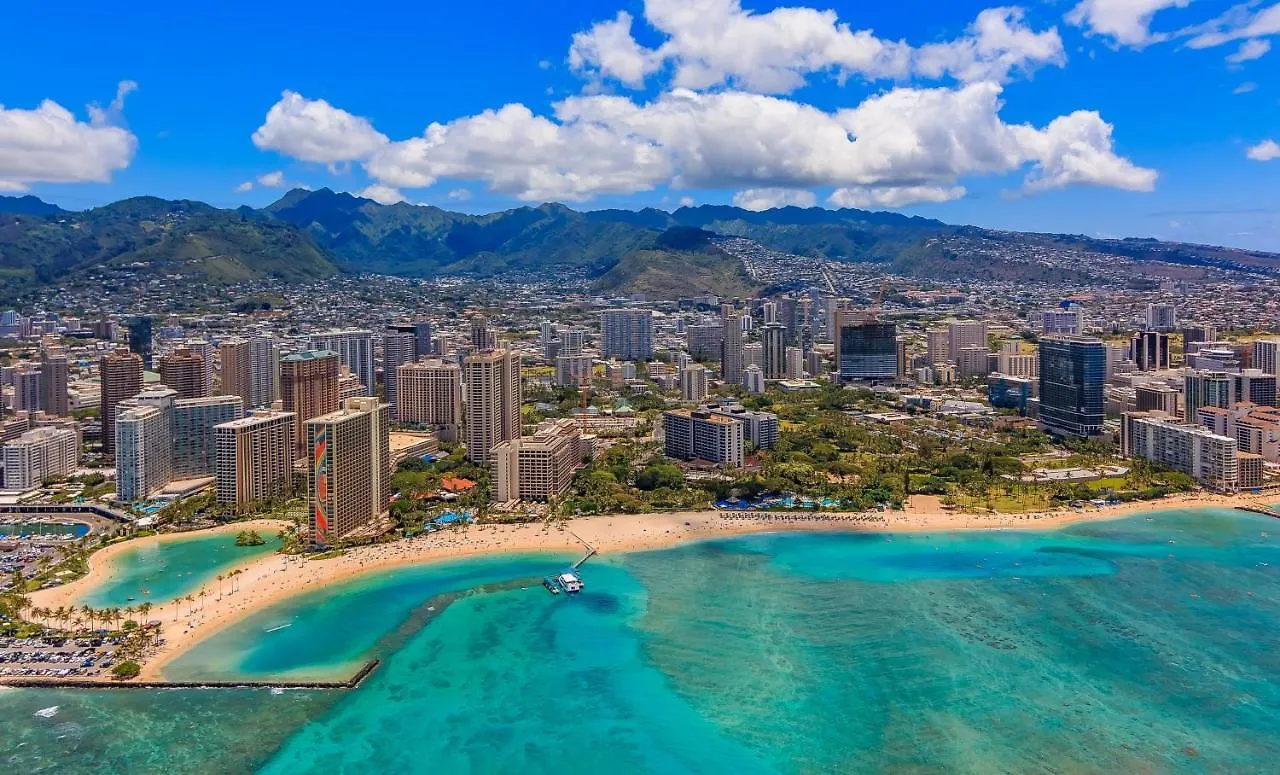 Apartmán Kuhio Village 904A Honolulu USA